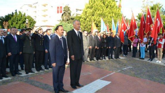 Ulu Önderimiz Gazi Mustafa Kemal Atatürk ebediyete intikal edişinin 79. yıldönümünde minnet ve şükranla anıldı.