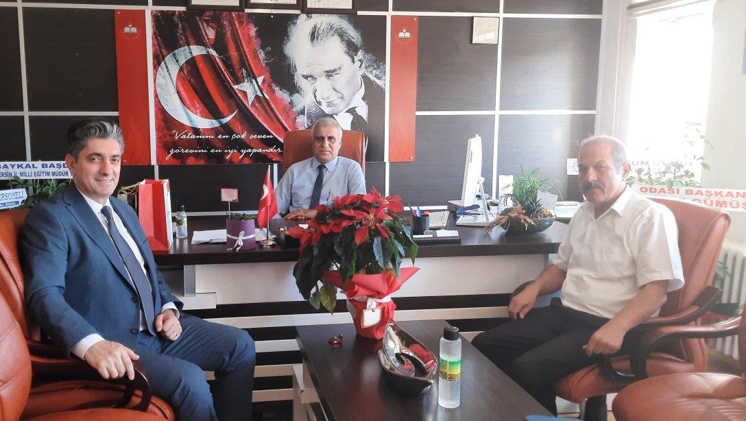 Ziraat Bankası Bozyazı Şube Müdürü İsmail BAKIRDÖVEN'den Ziyaret
